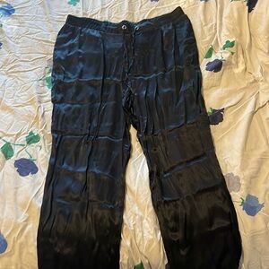 Zara Satin Ankle Pants